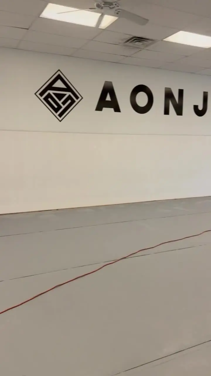 The Aon Jiu Jitsu training room where GNC completed mat work